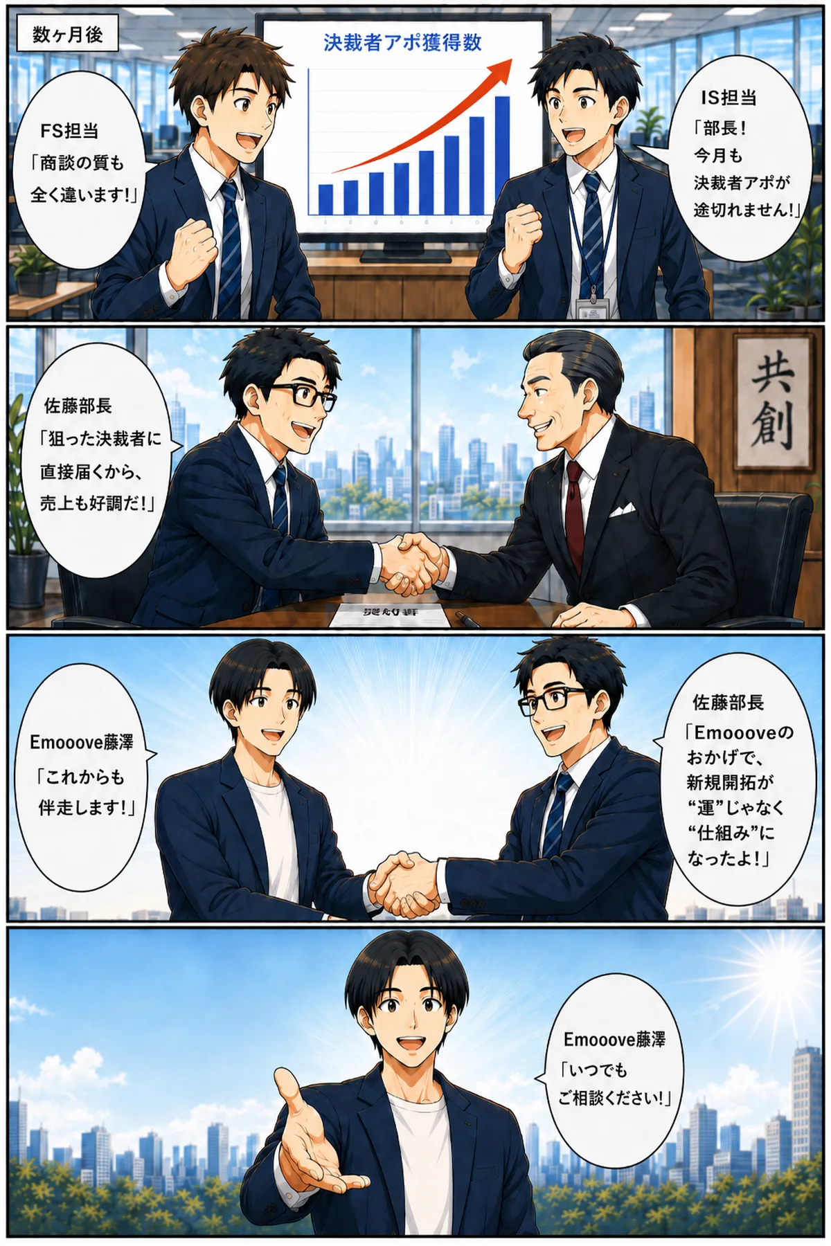 漫画で知るイムーヴ 6ページ目