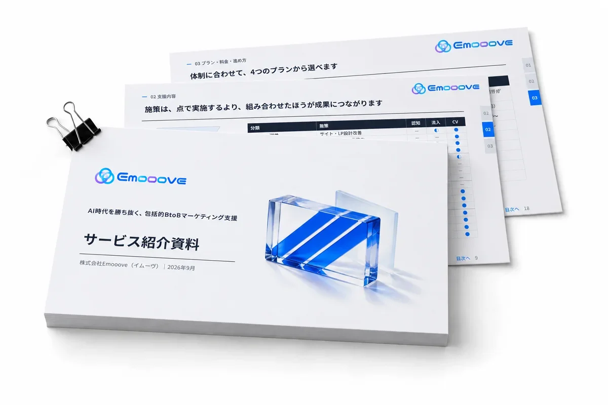 BtoBマーケティング支援 サービス紹介資料
