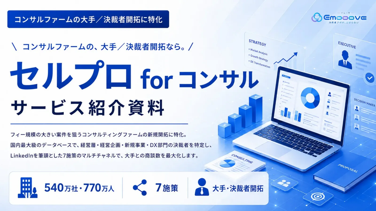 セルプロ for コンサル サービス紹介資料 資料プレビュー1