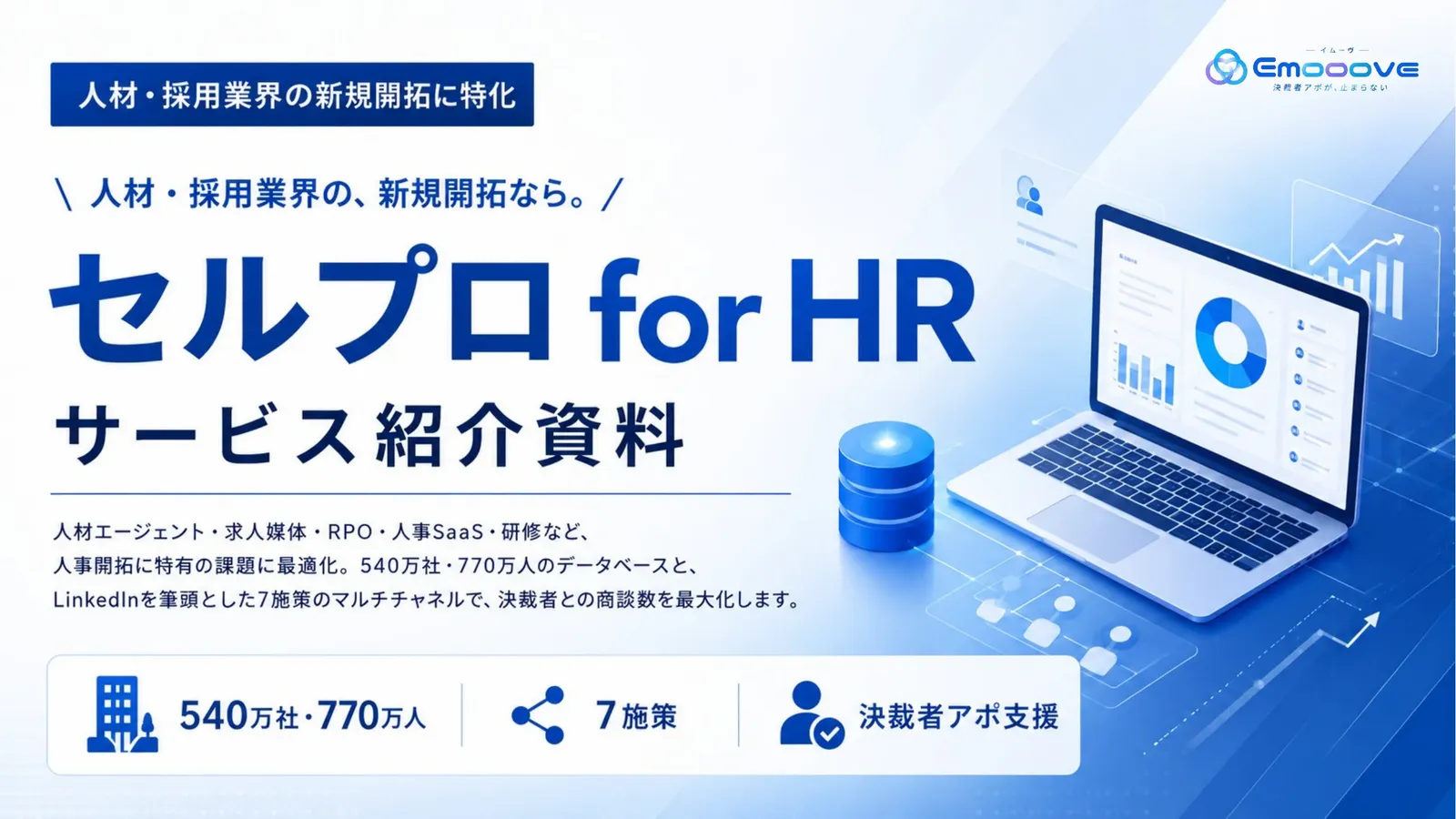 セルプロ for HR サービス紹介資料 資料プレビュー1