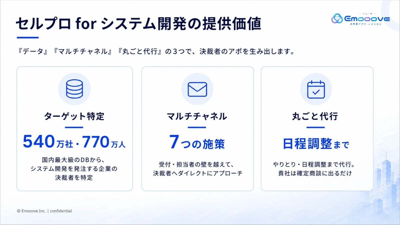 セルプロ for システム開発 サービス紹介資料 資料プレビュー3