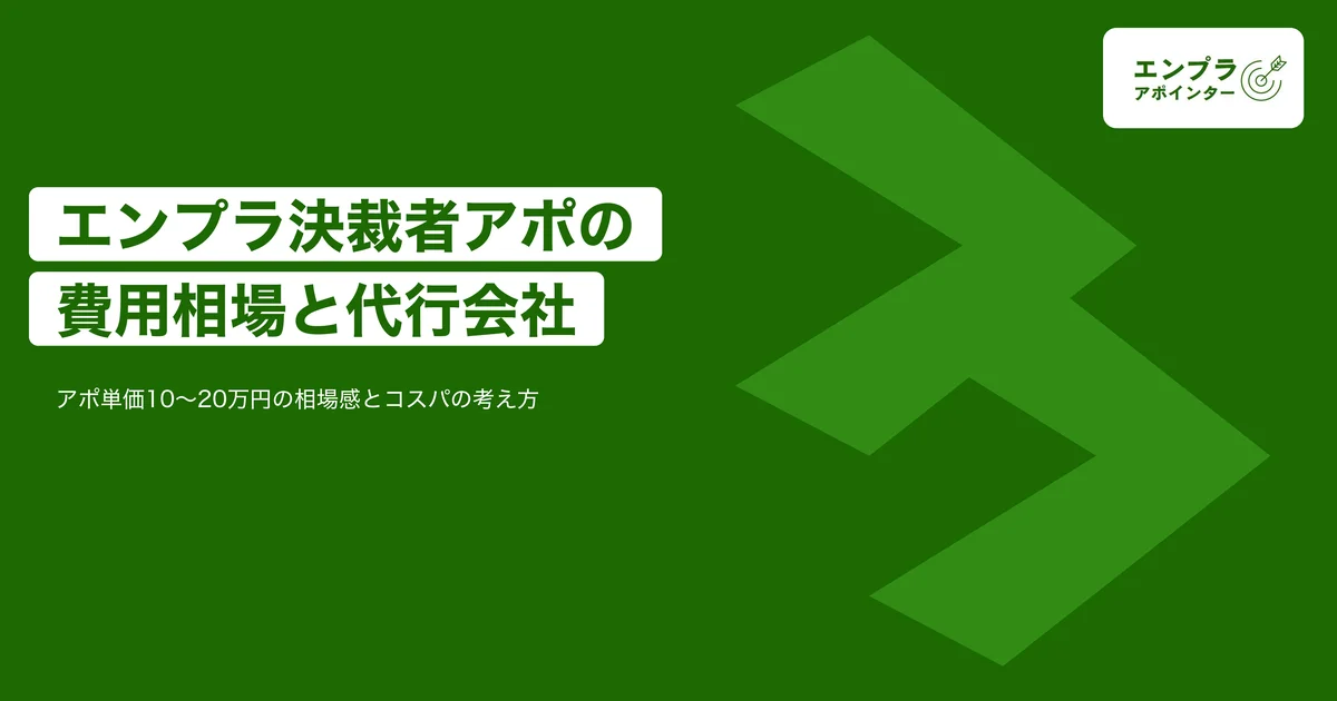 大手企業の決裁者アポをリーズナブルに獲得できる代行会社——アポ単価の相場と費用対効果の考え方